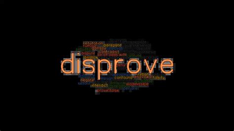 disprove synonym|Disprove Definition & Meaning .